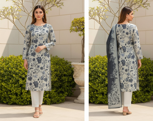 Unstiched Digital Printed Khaddar